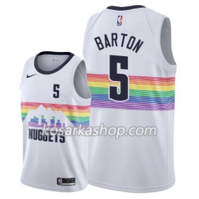 Dres Denver Nuggets Will Barton 5 Nike 2018-19 City Edition Bijela Swingman